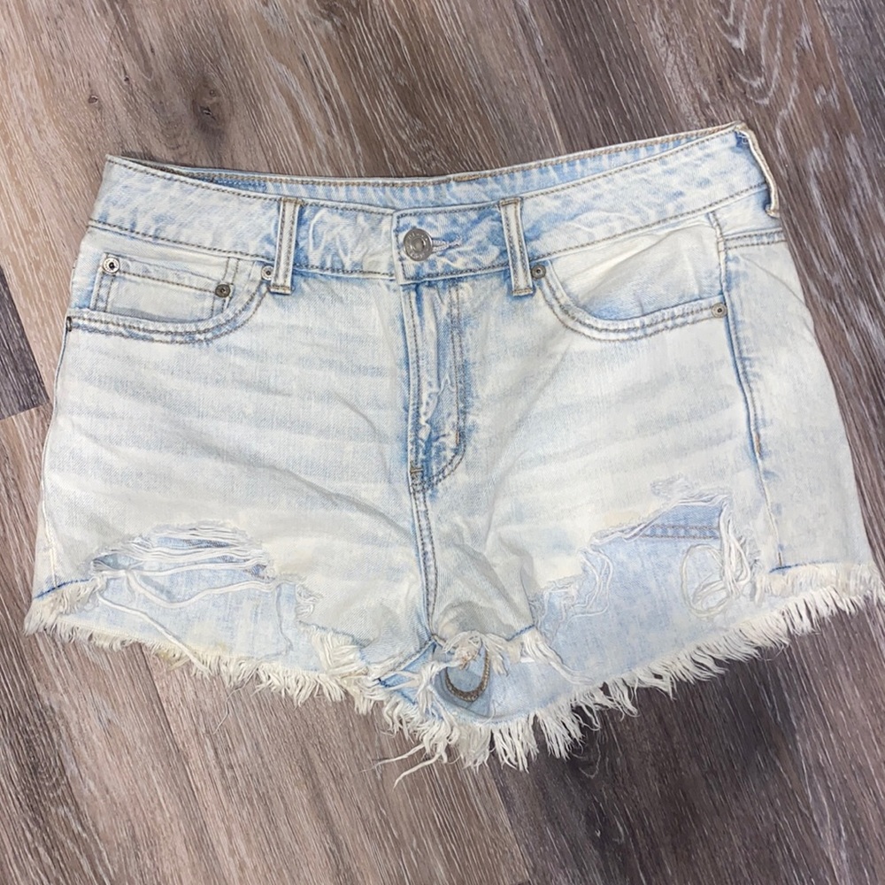 American Eagle Ripped Jean Short